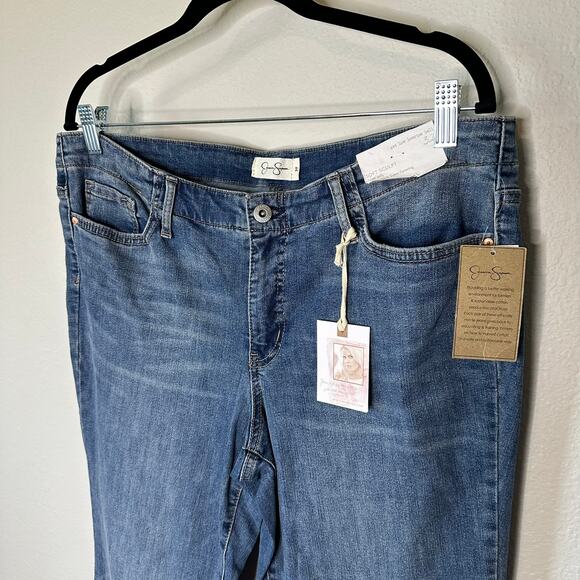 Jessica Simpson Women’s Harvest Moon Flare Bell Jeans Sculpt Stretch Size 32 New - Picture 6 of 15